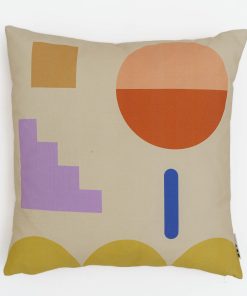 Alternative view of Kissen shapes rose lilac – 50×50