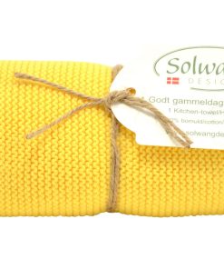 Alternative view of Solwang Handtücher Warmes Gelb BIO