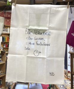 Alternative view of eDITION GUTE GEISTER – Geschirrtuch – „Freudentränen“