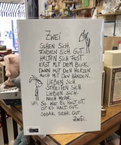 Alternative view of eDITION GUTE GEISTER – Kunstdruck „Zwei sehen sich“