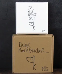 eDITION GUTE GEISTER – NEU! Bild „Die Welt gehört dir!“ – Serie „Kleine Muntermacher“