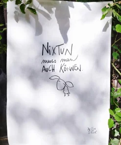 Alternative view of eDITION GUTE GEISTER – Geschirrtuch –   „Nix Tun“